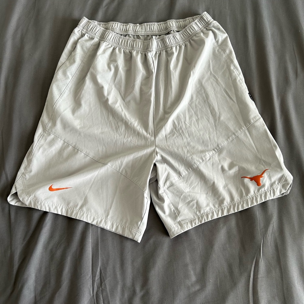 Nike Men's Dri-Fit Gray Texas Longhorn Shorts